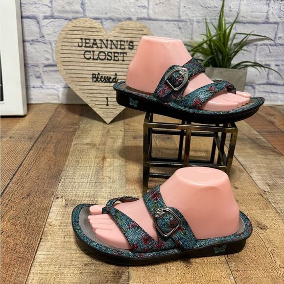 Alegria Valentina Aqua Flora 39 8.5 - Picture 7 of 10